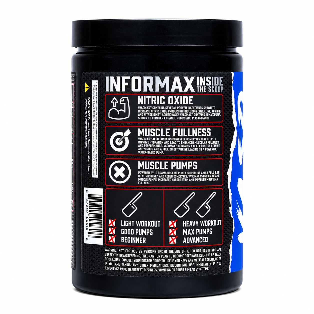 Performax Labs - VasoMax Grand Pre - Pump Powder