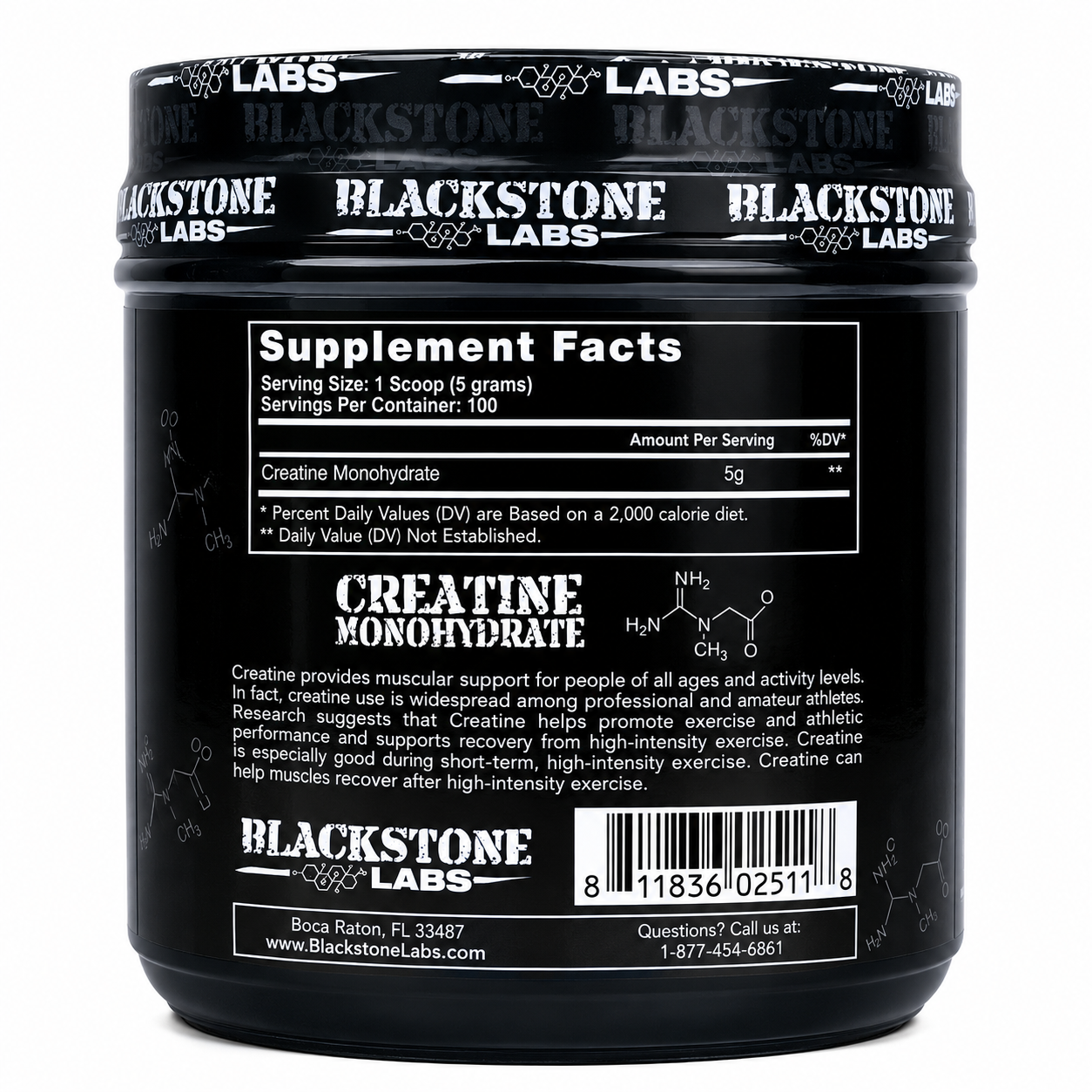 Blackstone Labs - Creatine Monohydrate - 100 servings (500g)