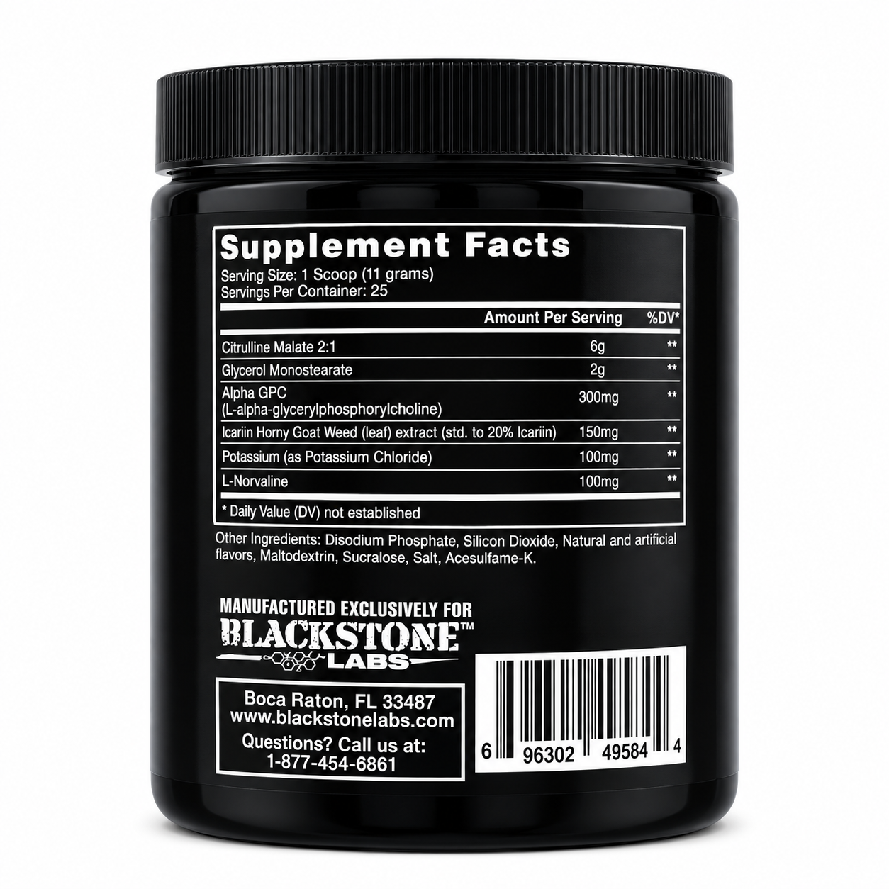 Blackstone Labs Hype Reloaded, 25 Servings Pre-Workout