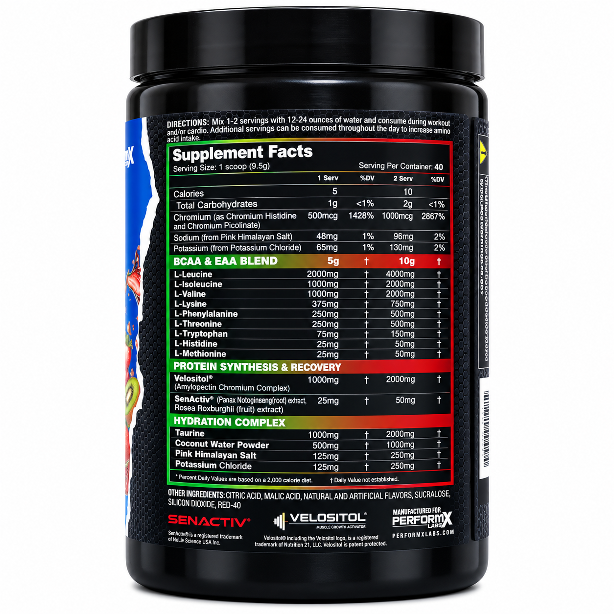 Performax Labs - EAminoMax - Essential Amino Acids - 40 Servings