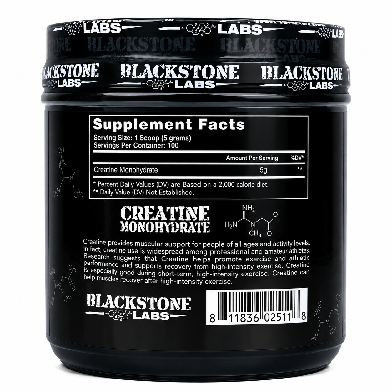 Blackstone Labs - Creatine Monohydrate - 100 servings (500g)