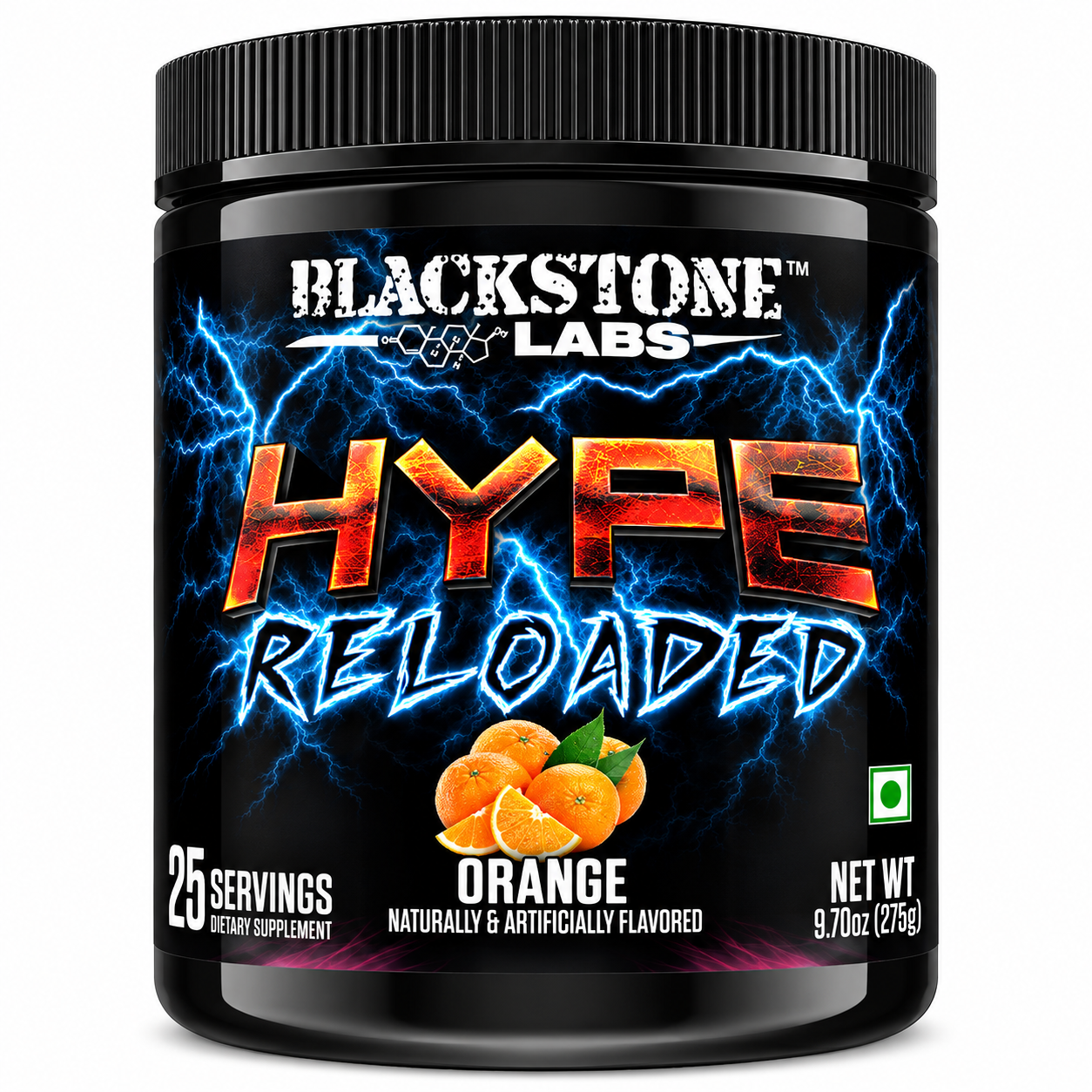 Blackstone Labs Hype Reloaded, 25 Servings Pre-Workout