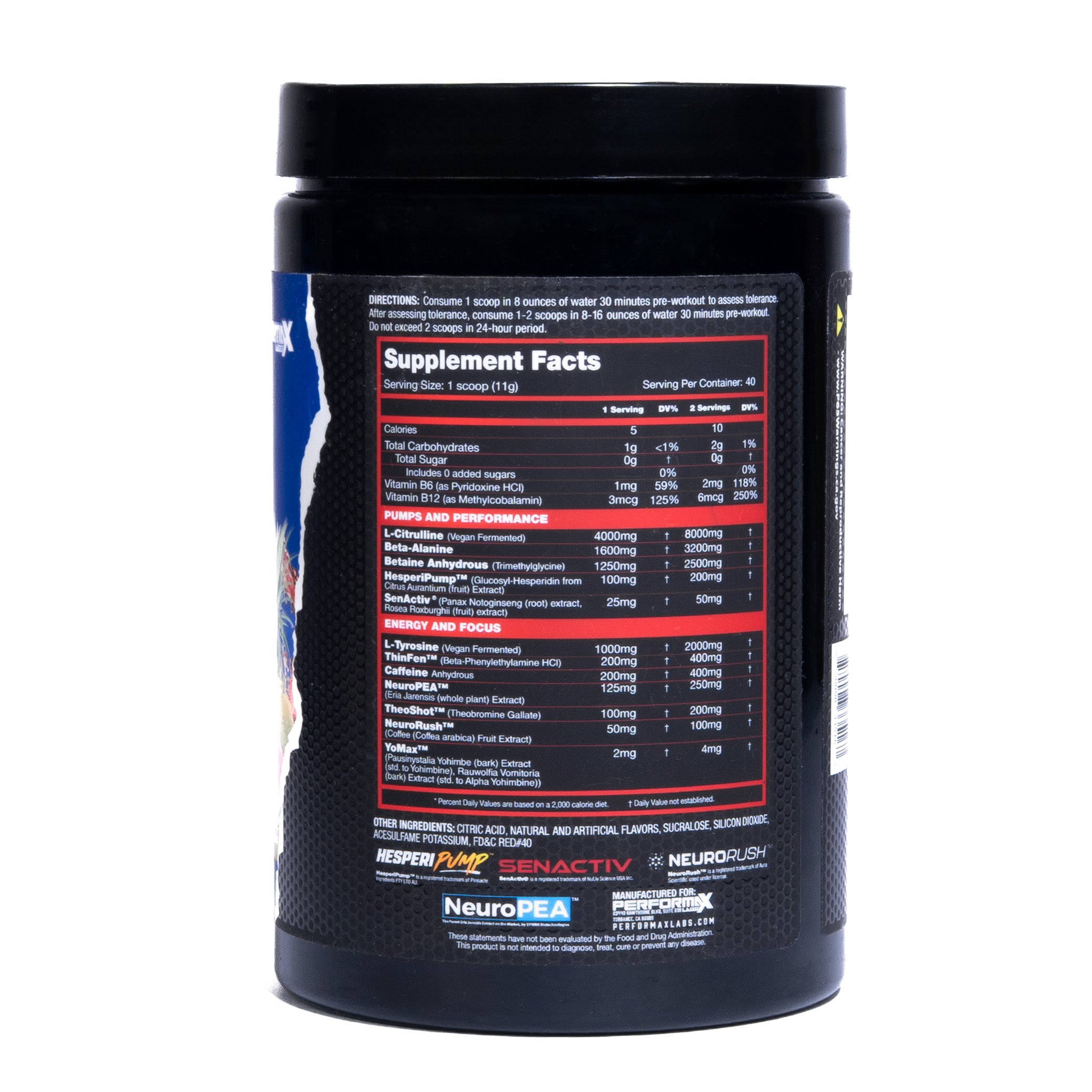 Performax Labs - HyperMax Grand Pre - Pre Workout
