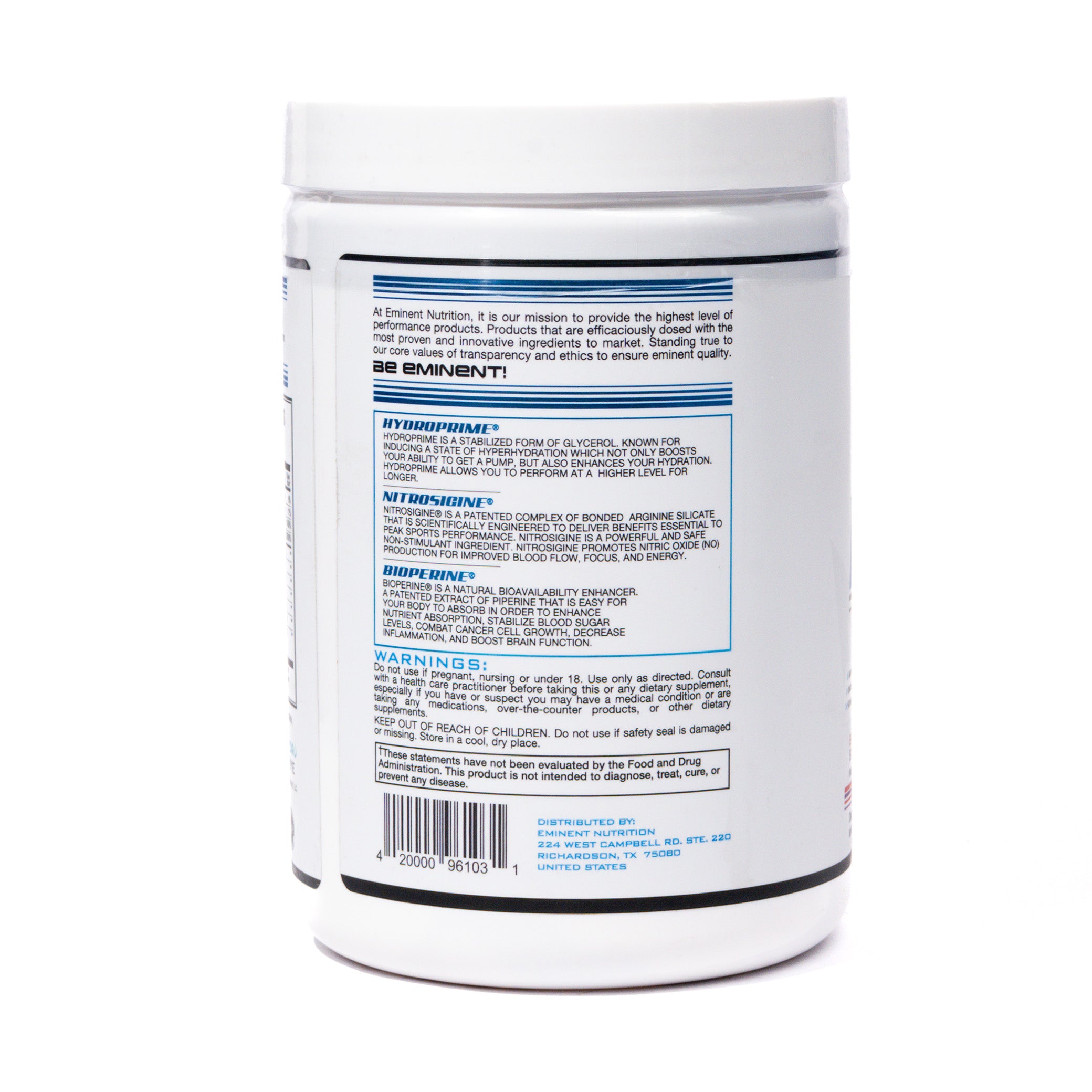 Eminent Nutrition - Eminent Pump