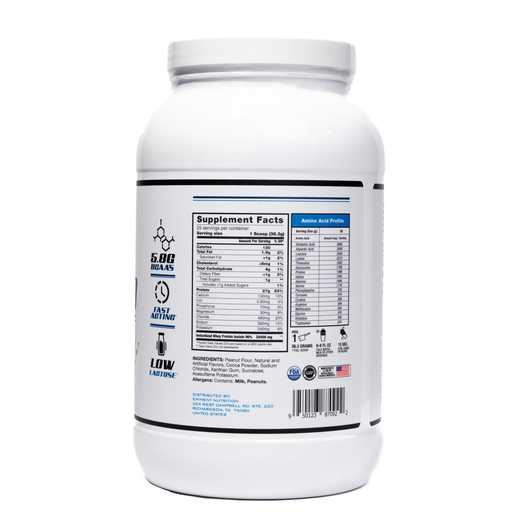 Eminent Nutrition - ISO Pro - Whey Protein Isolate