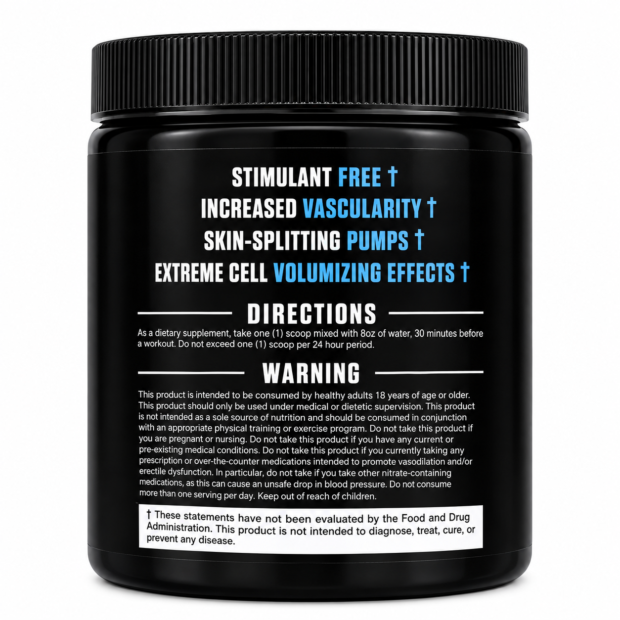 Blackstone Labs Hype Reloaded, 25 Servings Pre-Workout