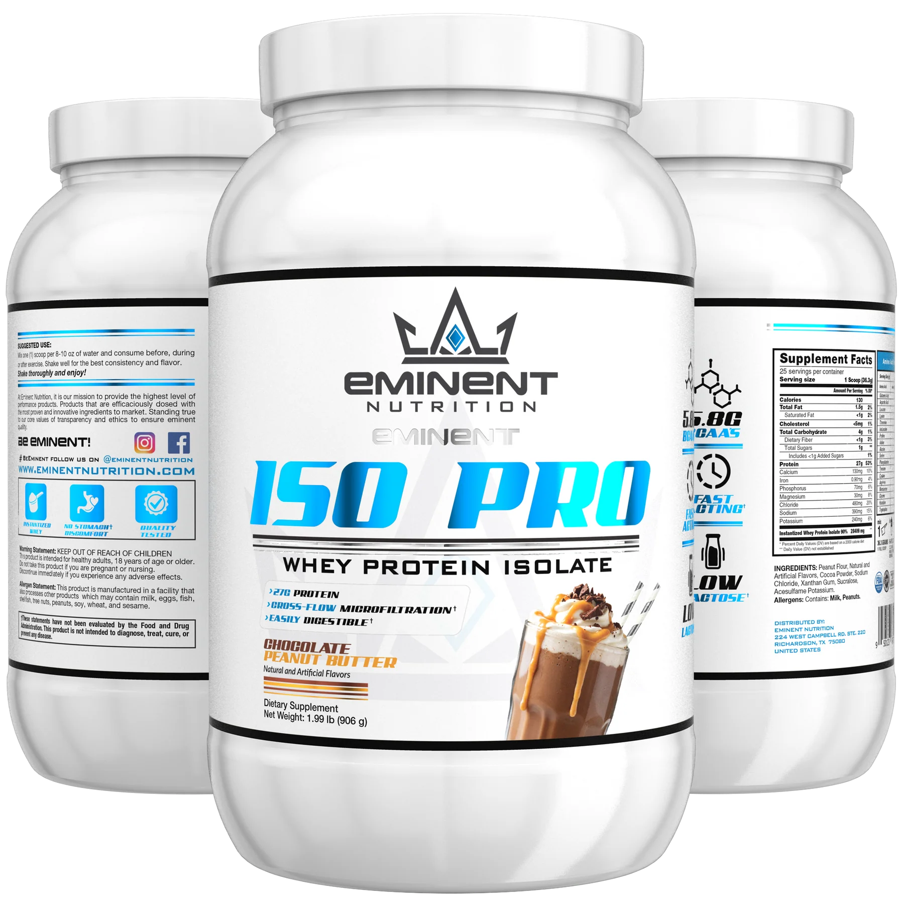 Eminent Nutrition - ISO Pro - Whey Protein Isolate