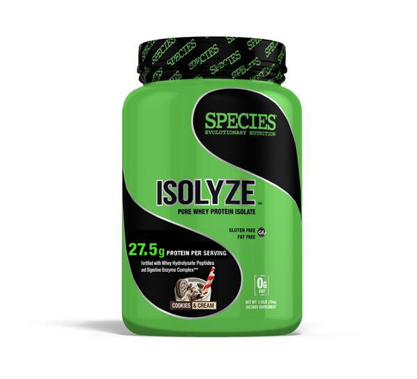 Species Nutrition - Isolyze Iso Cookies & Cream