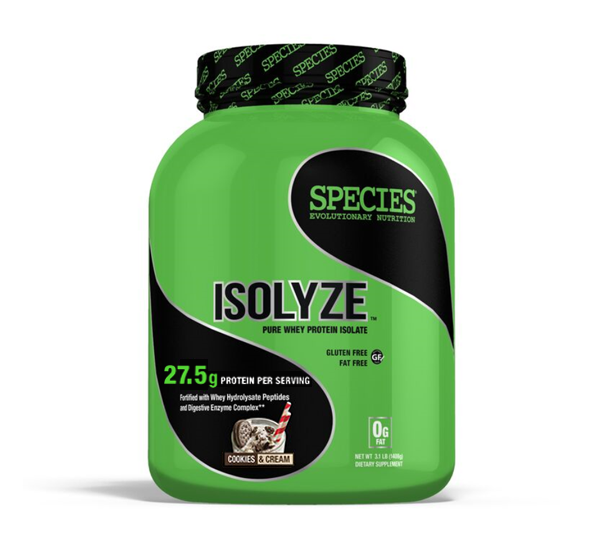 Species Nutrition - Isolyze Iso Cookies & Cream