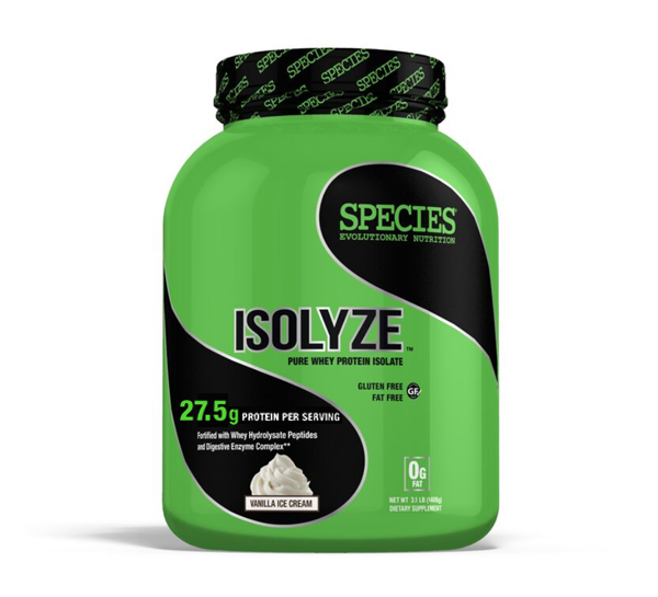 Species Nutrition - Isolyze Iso Vanilla Ice Cream