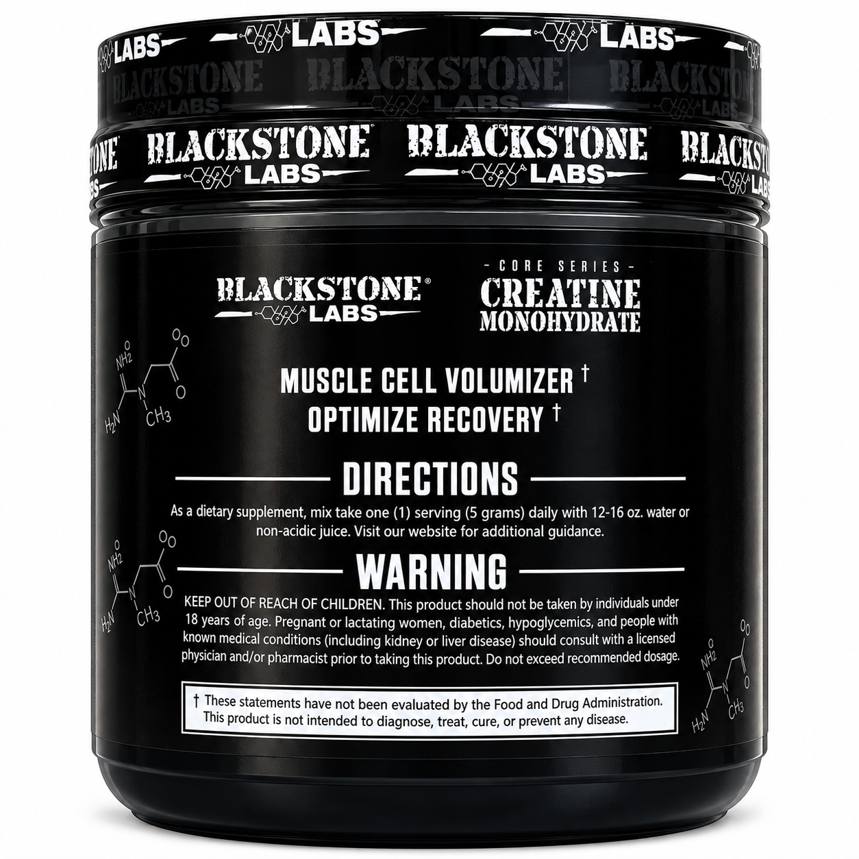Blackstone Labs - Creatine Monohydrate - 100 servings (500g)