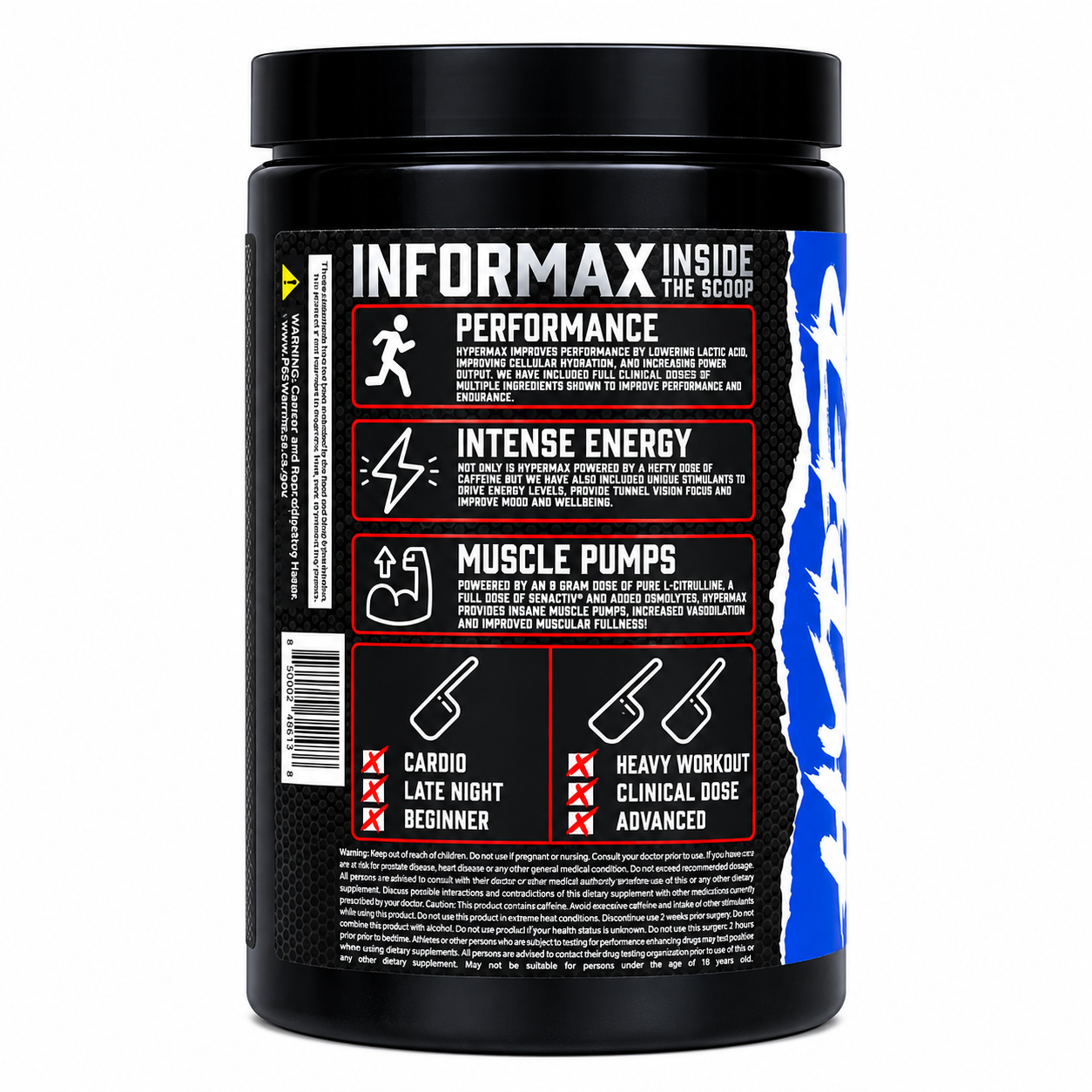 Performax Labs - HyperMax Grand Pre - Pre Workout