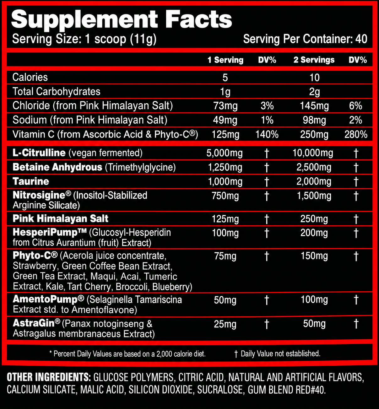 Performax Labs - VasoMax Grand Pre - Pump Powder