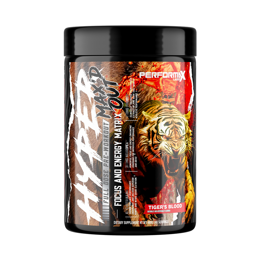 Performax Labs - HyperMax'd Out - Fully Dosed Pre Workout