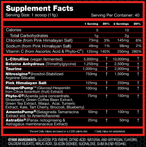 Performax Labs - VasoMax Grand Pre - Pump Powder