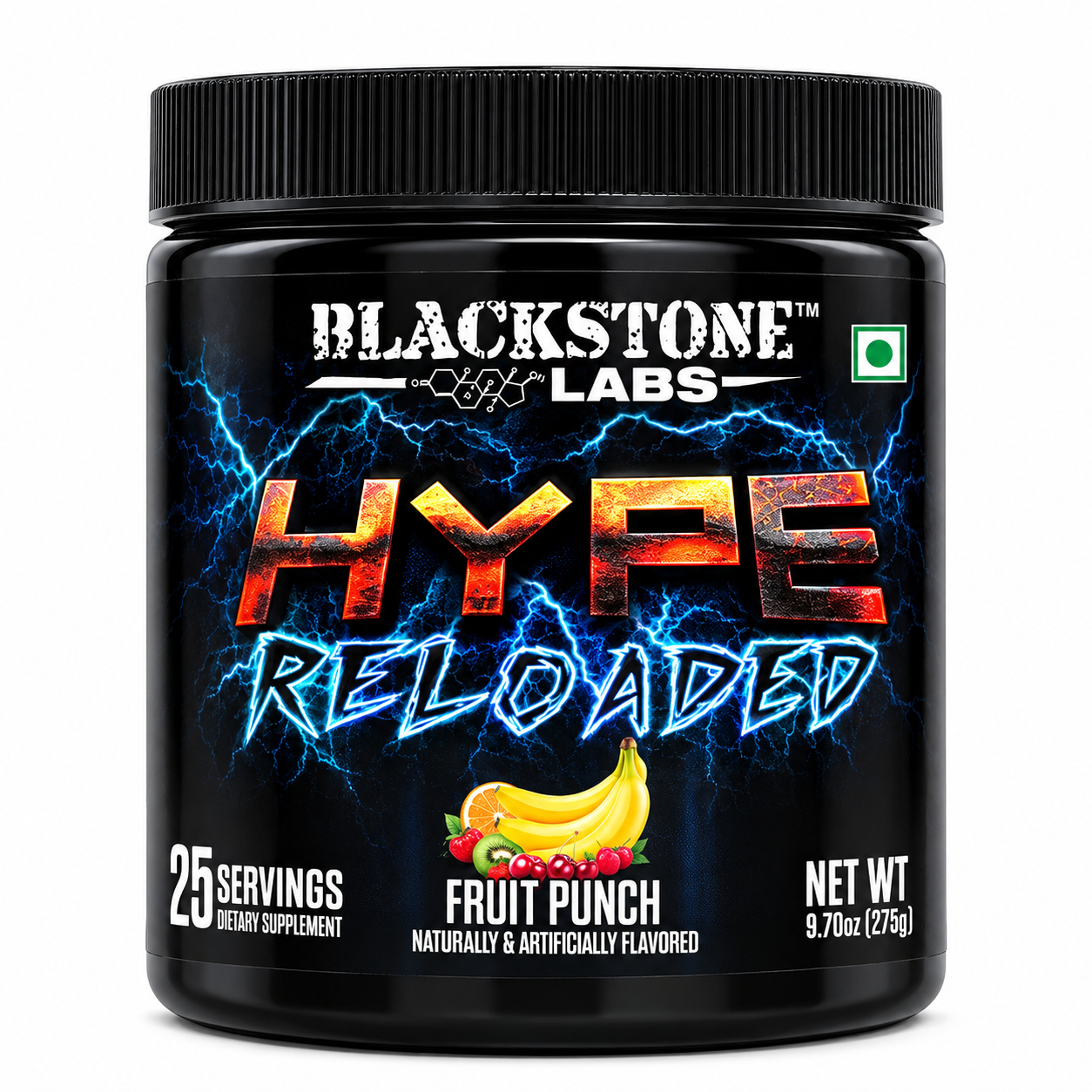 Blackstone Labs Hype Reloaded, 25 Servings Pre-Workout