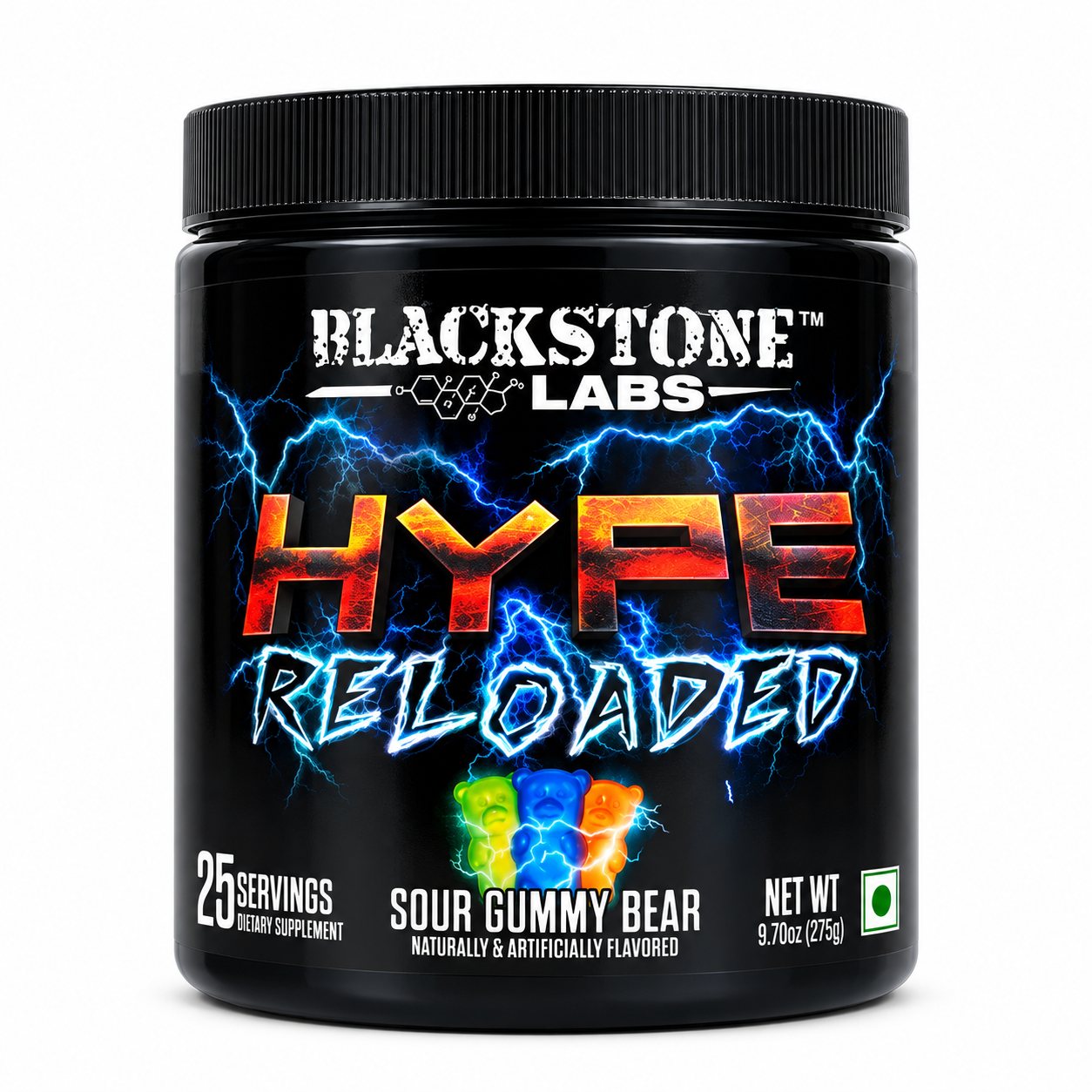 Blackstone Labs Hype Reloaded, 25 Servings Pre-Workout