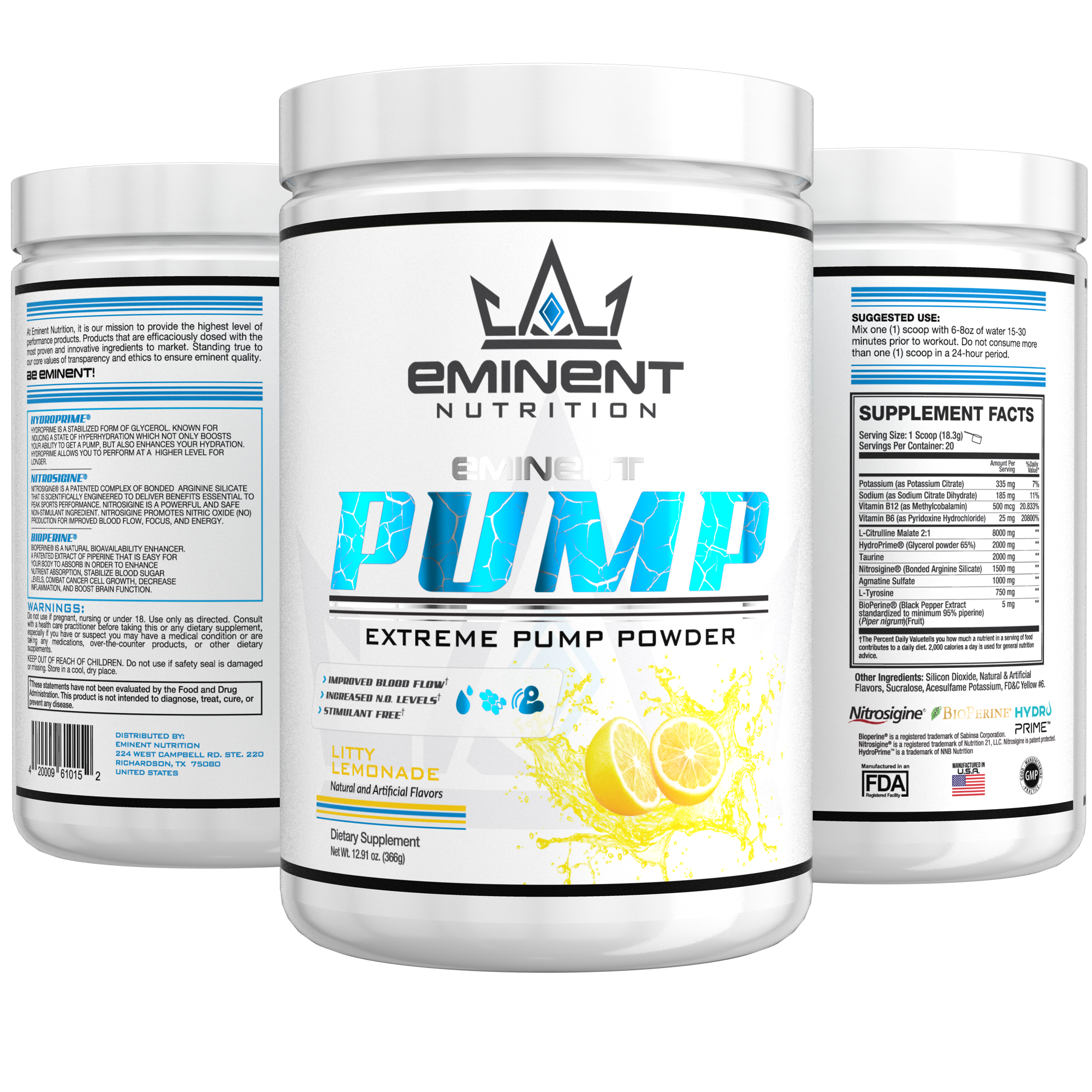 Eminent Nutrition - Eminent Pump
