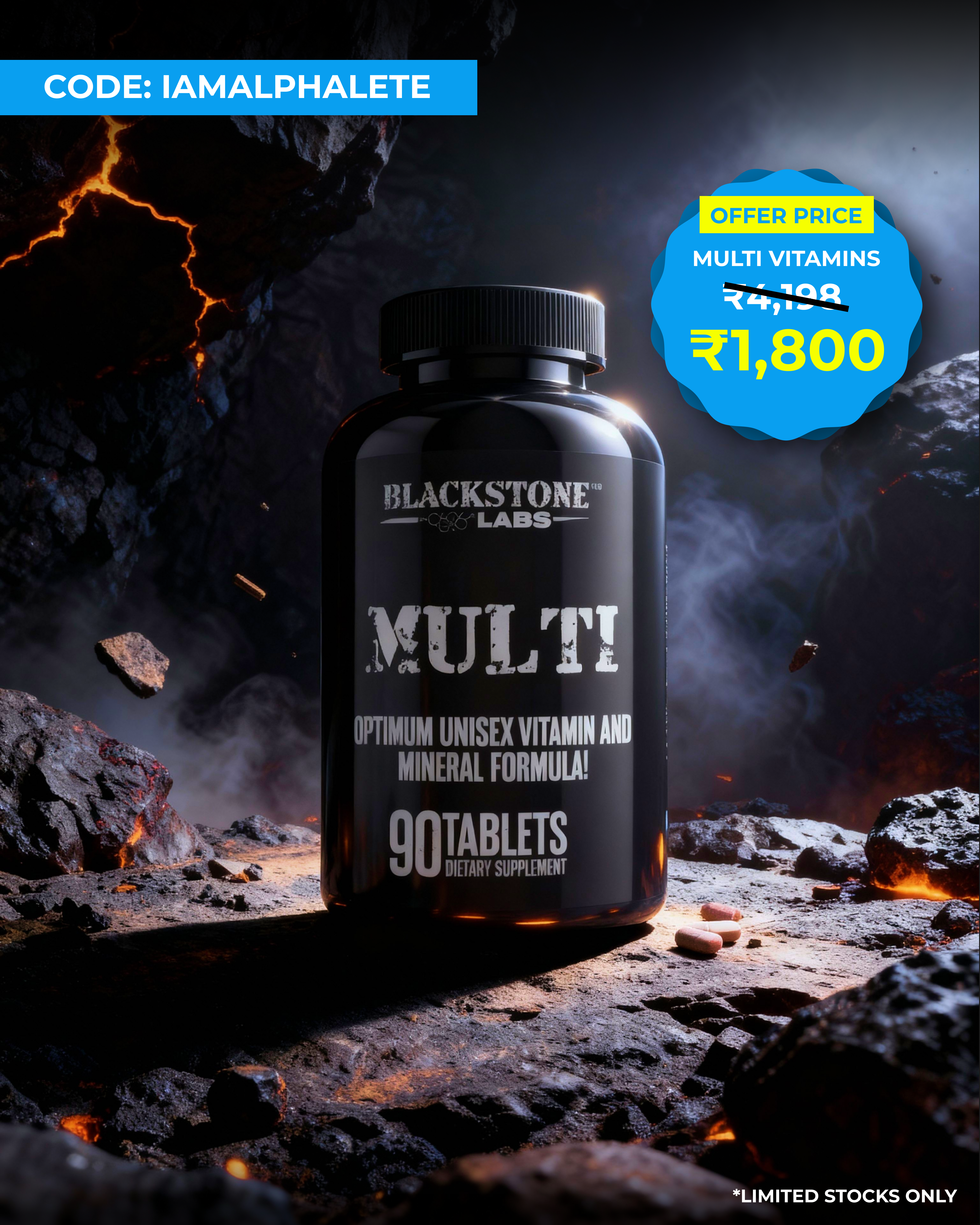 Blackstone Labs Multi vitamin for Daily Wellness