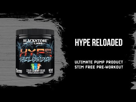 Blackstone Labs Hype Reloaded, 25 Servings Pre-Workout